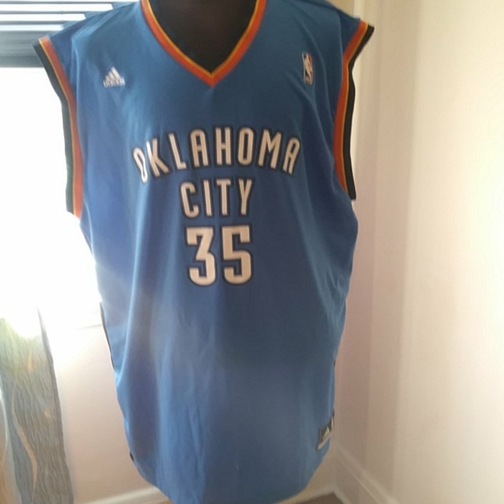 OKLAHOMA CITY ADIDAS NBA DURANT JERSEY 10